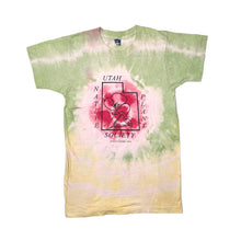 Load image into Gallery viewer, Vintage UTAH NATURE PLANT SOCIETY &quot;Spring Fayre 1991&quot; Souvenir Graphic Single Stitch Tie Dye T-Shirt
