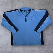 Load image into Gallery viewer, Early 00&#39;s Craghoppers Mini Logo Blue 1/4 Zip Fleece Sweatshirt
