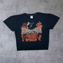 Load image into Gallery viewer, Saturnus “Ashes To Ashes” Graphic Death Doom Gothic Metal Band T-Shirt
