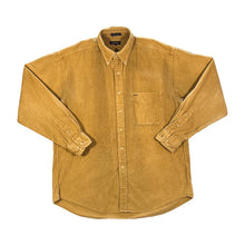 Load image into Gallery viewer, Vintage GANT &quot;Cord Shirt&quot; Tan Yellow Heavy Corduroy Cord Long Sleeve Shirt
