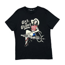Load image into Gallery viewer, KING KEROSIN &quot;Gas And Glory&quot; Biker Trucker Rockabilly Spellout Graphic T-Shirt
