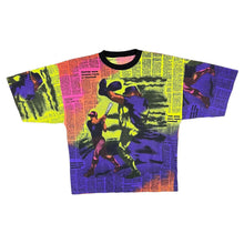 Load image into Gallery viewer, Vintage ALOMAR SONS MLB Baseball All-Over Print Vibrant Graphic Short Sleeve T-Shirt
