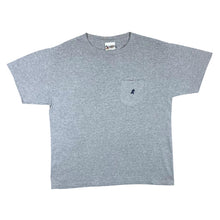 Load image into Gallery viewer, Vintage WALT DISNEY WORLD Embroidered Mickey Pocket Logo Grey T-Shirt
