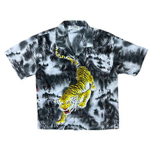 Load image into Gallery viewer, Early 00&#39;s Fuhua Gothic Y2K Tiger All-Over Print Short Sleeve Shirt
