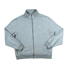 Load image into Gallery viewer, NIKE Classic Embroidered Mini Logo Grey Zip Sweatshirt
