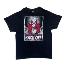 Load image into Gallery viewer, Looney Tunes Fifth Sun YOSEMITE SAM &quot;Back Off&quot; Character Spellout Graphic T-Shirt
