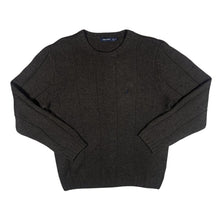 Load image into Gallery viewer, NAUTICA Classic Embroidered Mini Logo Brown Acrylic Wool Blend Knit Sweater Jumper
