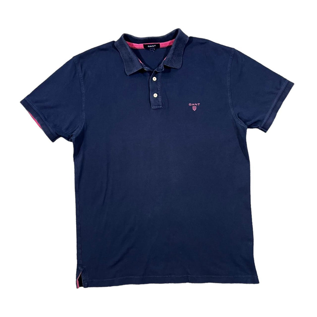 GANT Classic Embroidered Mini Logo Short Sleeve Polo Shirt