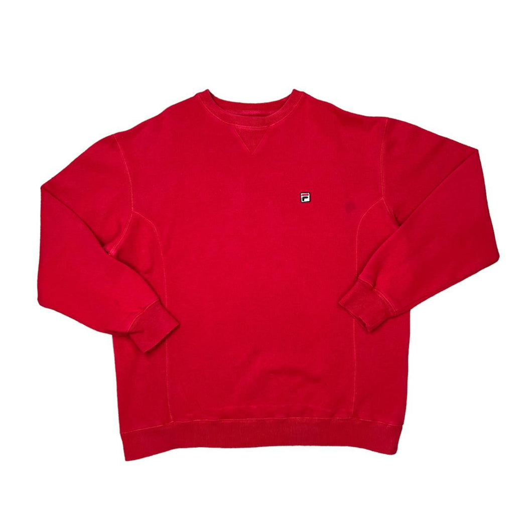 Fila classic logo crew sale