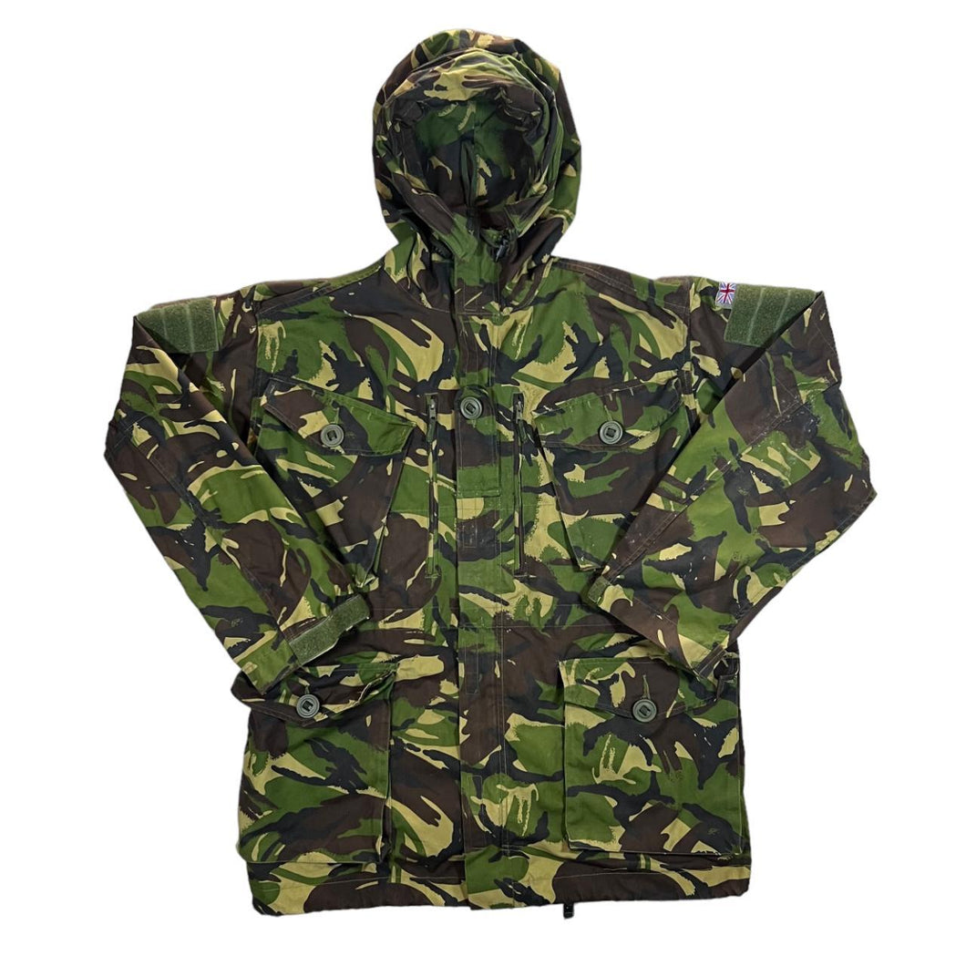 Woodland DP Windproof Combat Camo Camouflage Hooded Smock Army Military Jacket