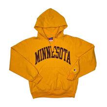 Load image into Gallery viewer, Champion NCAA MINNESOTA GOPHERS College Sports Spellout Graphic Pullover Hoodie
