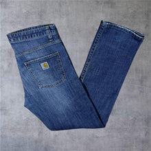Load image into Gallery viewer, Carhartt Classic Blue Denim Straight Leg Regular Fit Jeans
