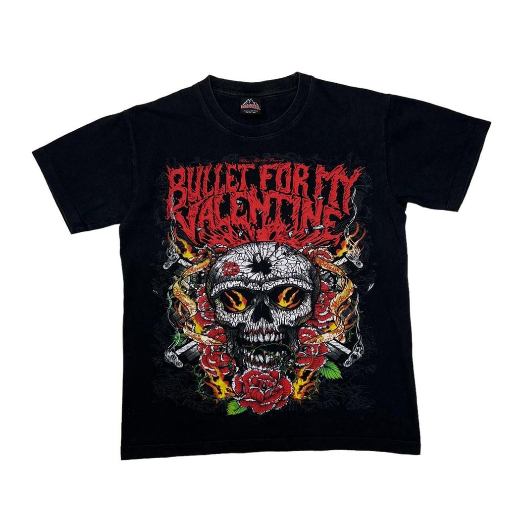 BULLET FOR MY VALENTINE Graphic Spellout Heavy Metal Music Band T-Shirt