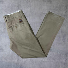 Load image into Gallery viewer, Carhartt "Johnson Pant" Classic Beige Regular Tapered Fit Chino Trousers

