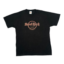 Load image into Gallery viewer, Early 00&#39;s HARD ROCK CAFE &quot;Amsterdam&quot; Classic Souvenir Logo Spellout Graphic T-Shirt
