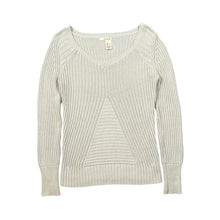 Load image into Gallery viewer, DKNY JEANS Classic Cotton Acrylic Knit Deep V-Neck Sweater Jumper
