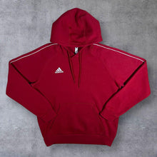 Load image into Gallery viewer, Adidas Classic Embroidered Mini Logo Red Pullover Hoodie
