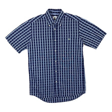 Load image into Gallery viewer, Early 00&#39;s LACOSTE Plaid Check Mini Pocket Logo Short Sleeve Button-Up Shirt
