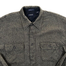 Load image into Gallery viewer, Vintage Arrow "Shirt Jacket" Made In Korea Houndstooth Check Long Sleeve Shirt Medium
