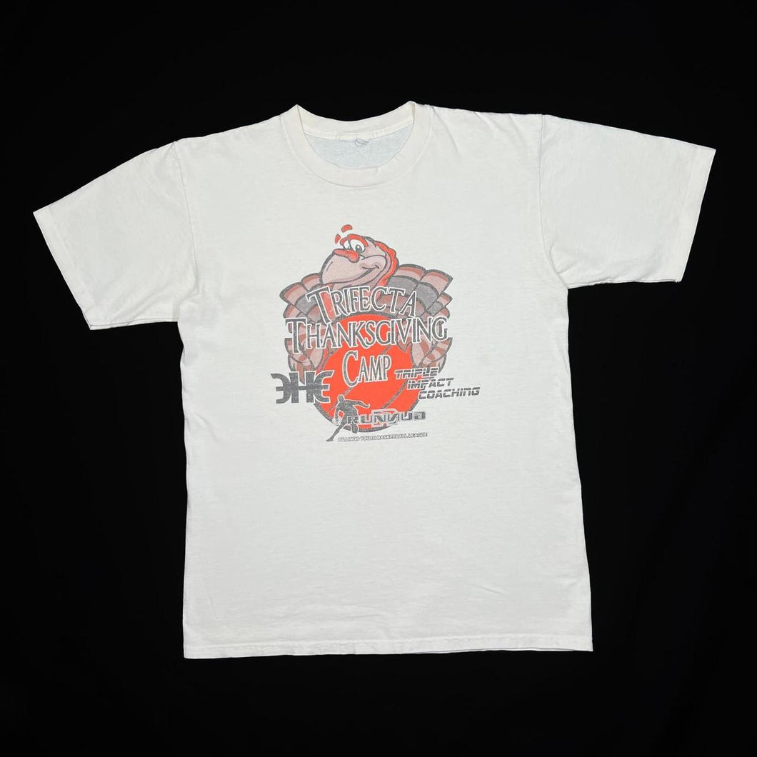 Vintage 90’s TRIFECTA THANKSGIVING CAMP Souvenir Graphic Single Stitch T-Shirt