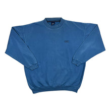 Load image into Gallery viewer, Early 00&#39;s COTTON TRADERS Classic Embroidered Mini Logo Blue Crewneck Sweatshirt
