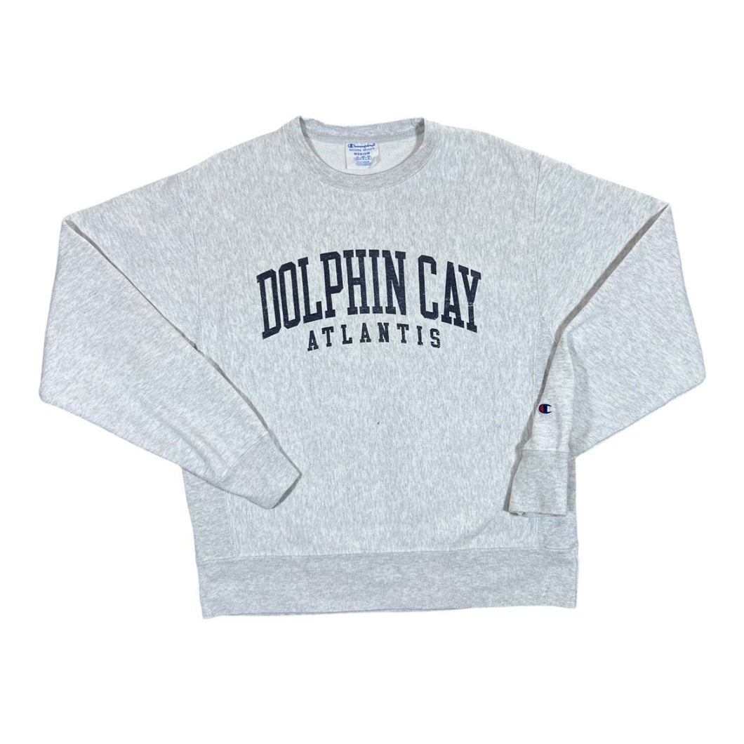 Vintage Champion Reverse Weave DOLPHIN CAY 