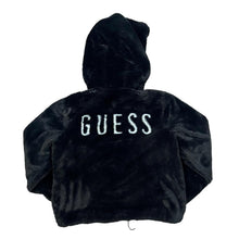Load image into Gallery viewer, GUESS Los Angeles Big Spellout Soft Touch Fleece Zip Hoodie Jacket

