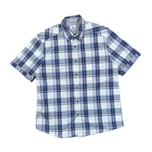 Load image into Gallery viewer, LACOSTE Classic Mini Pocket Logo Plaid Check Short Sleeve Cotton Shirt

