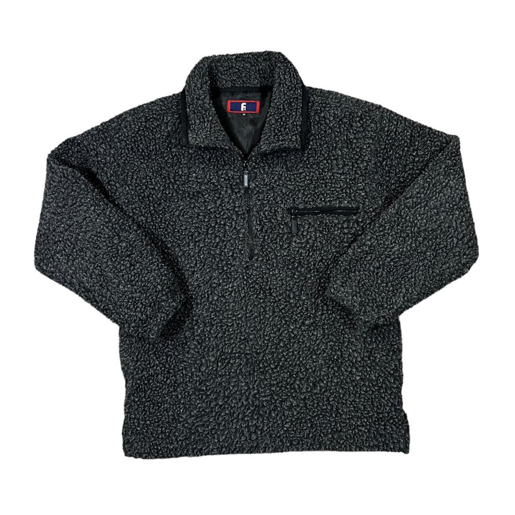 Early 00's FE Deep Pile Sherpa Fleece 1/2 Zip Pullover Sweatshirt