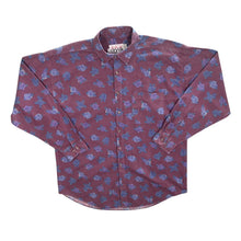 Load image into Gallery viewer, Vintage 90's Red Eye By Marc Daniels Floral Rose Patterned Cotton Long Sleeve Shirt
