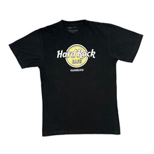 Load image into Gallery viewer, HARD ROCK CAFE &quot;Hamburg&quot; Classic Souvenir Logo Spellout Graphic T-Shirt
