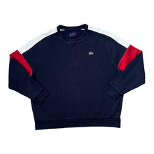 Load image into Gallery viewer, LACOSTE SPORT Classic Mini Logo Colour Block Crewneck Sweatshirt
