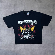 Load image into Gallery viewer, Early 00’s Screen Stars Tankscsapda Hungarian Heavy Metal Music Band T-Shirt
