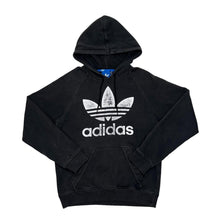 Load image into Gallery viewer, ADIDAS Classic Big Trefoil Logo Spellout Graphic Pullover Hoodie
