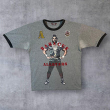 Load image into Gallery viewer, Ringspun Allstars B.A. Baracus The A-Team Cult TV Show Graphic Grey Ringer T-Shirt
