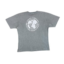 Load image into Gallery viewer, NIGEL CABOURN &quot;The Army Gym&quot; Logo Spellout Graphic Short Sleeve Grey T-Shirt
