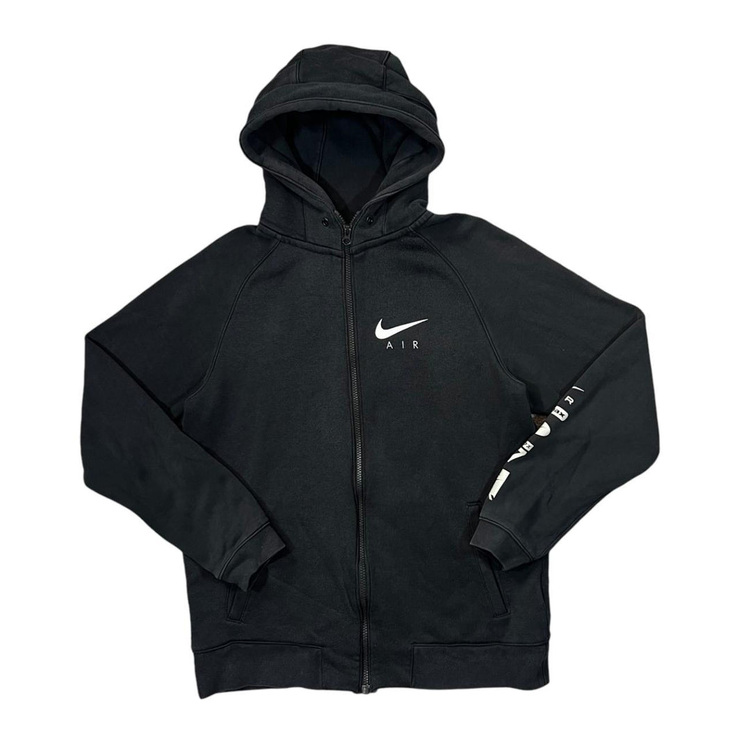 NIKE AIR Classic Logo Spellout Graphic Zip Hoodie