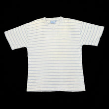 Load image into Gallery viewer, Early 00’s HEAD Classic Embroidered Mini Logo Spellout Striped V-Neck T-Shirt
