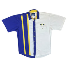 Load image into Gallery viewer, Vintage WRANGLER "Western Shirts" Colour Block Cowboy Cotton Popper Short Sleeve Shirt
