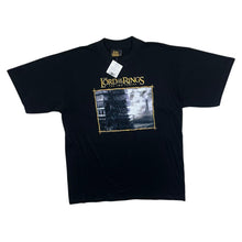 Load image into Gallery viewer, Vintage The Lord Of The Rings &quot;The Two Towers&quot; Fantasy Movie Graphic Black T-Shirt
