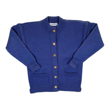 Load image into Gallery viewer, Vintage 90&#39;s Guernsey Woolens Heavy Pure New Wool Knit Button Cardigan Jumper
