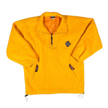 Load image into Gallery viewer, Early 00&#39;s TOMMY SPORT Mini Logo Yellow 1/4 Zip Fleece Sweatshirt
