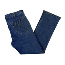 Load image into Gallery viewer, WRANGLER &quot;Texas Stretch&quot; Classic Blue Denim Straight Leg Jeans
