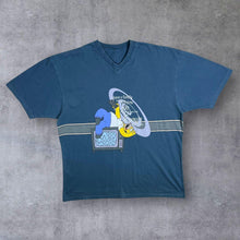 Load image into Gallery viewer, Vintage St Michael M&amp;S The Simpsons "8 Hours Of TV A Day" TV Show V-Neck T-Shirt
