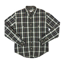 Load image into Gallery viewer, Early 00&#39;s WRANGLER Plaid Check Pearl Snap Popper Western Long Sleeve Shirt
