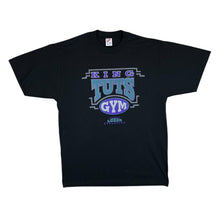 Load image into Gallery viewer, Vintage Jerzees KING TUTS GYM Luxor Las Vegas Souvenir Spellout Graphic T-Shirt
