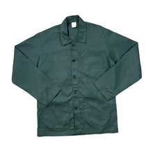 Load image into Gallery viewer, Vintage MADE IN FRANCE Classic Green Polyester Cotton French Worker Chore Jacket

