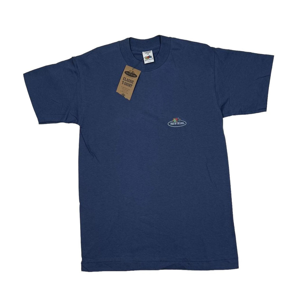 Vintage 90’s FRUIT OF THE LOOM “Classic T-Shirt” Mini Logo Cotton Single Stitch T-Shirt