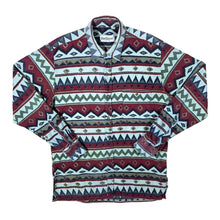 Load image into Gallery viewer, Vintage 90&#39;s Rui Guan Aztec Crazy Patterned Long Sleeve Flannel Shirt
