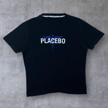 Load image into Gallery viewer, Vintage Placebo (2003) European Tour Alternative Rock Music Band Black T-Shirt

